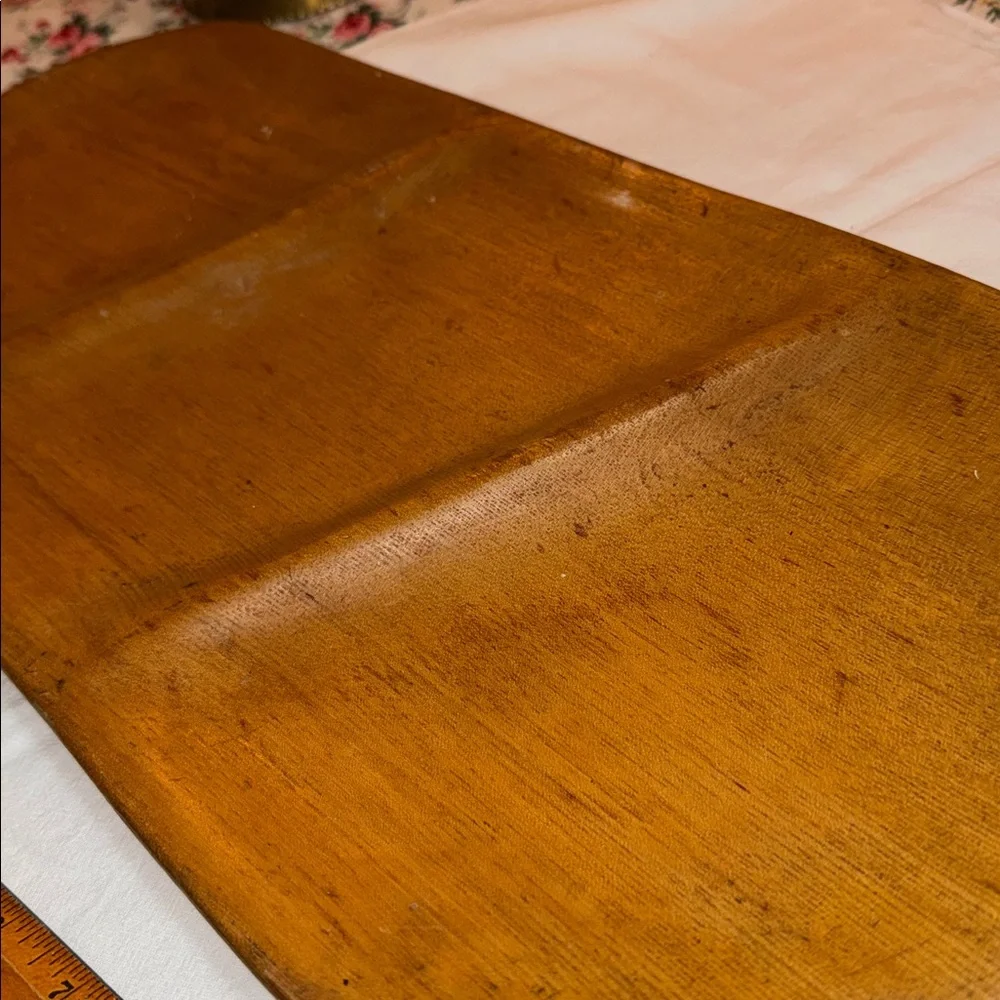 Vintage Wooden divided Tray